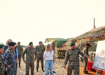 Indian Army hosts official visit during Tiger Triumph