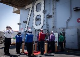 The Honorable John Phelan visits USS Gerald R. Ford (CVN 78)