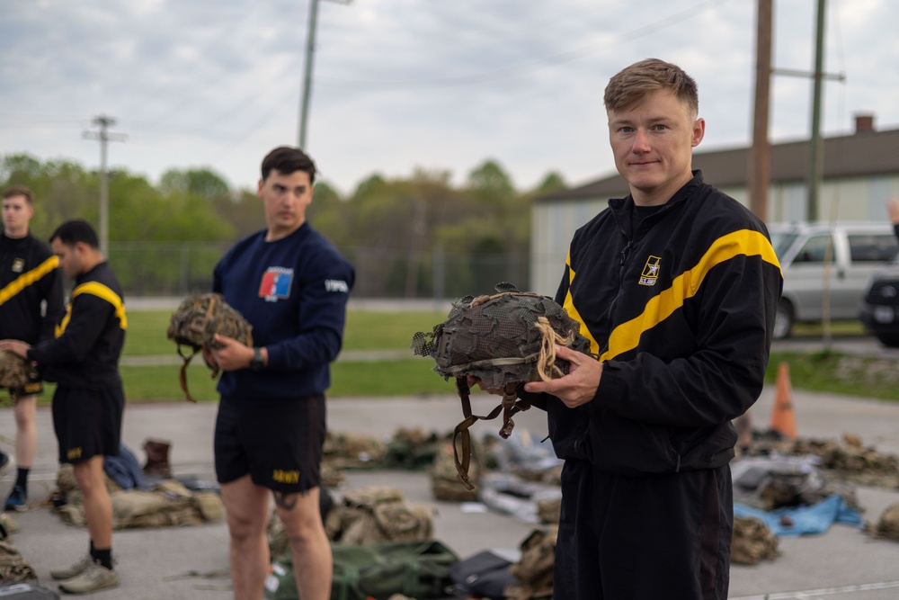 XVIII Airborne Corps Best Squad Competition Day Zero: Equipment Layout