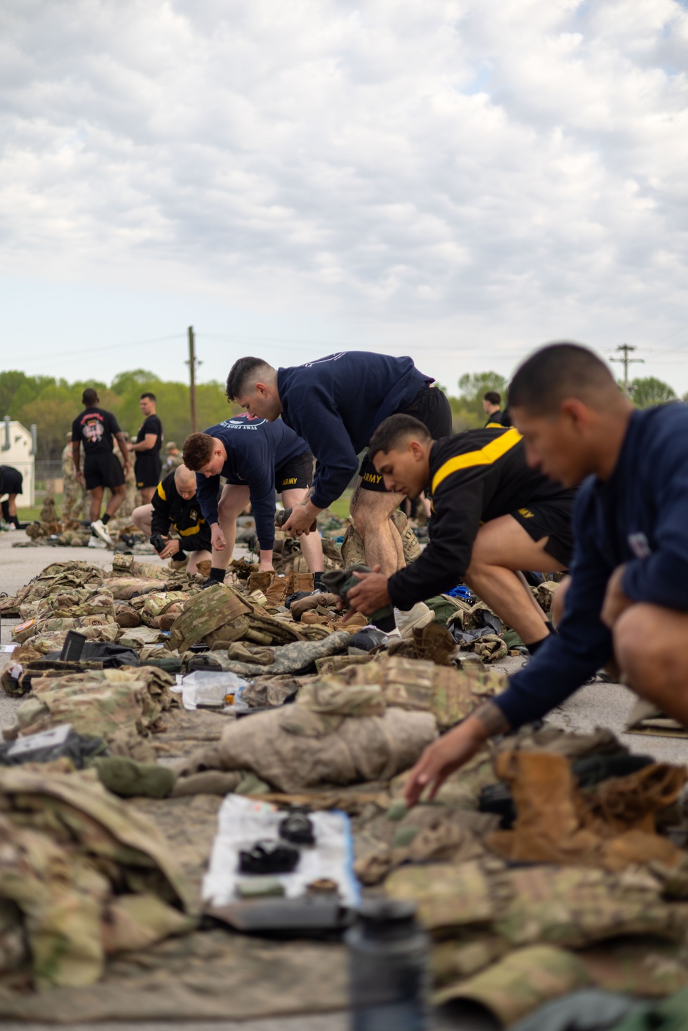 XVIII Airborne Corps Best Squad Competition Day Zero: Equipment Layout