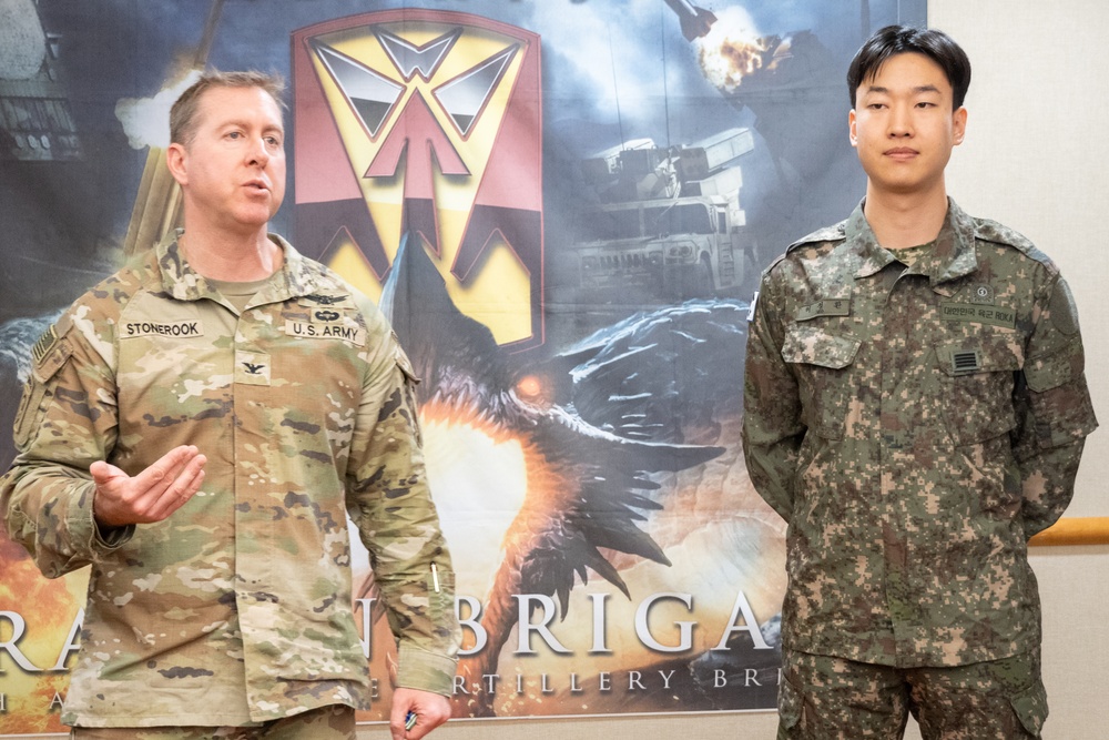 SGT Jung Hwan Heo ETS Ceremony