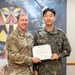 SGT Jung Hwan Heo ETS Ceremony
