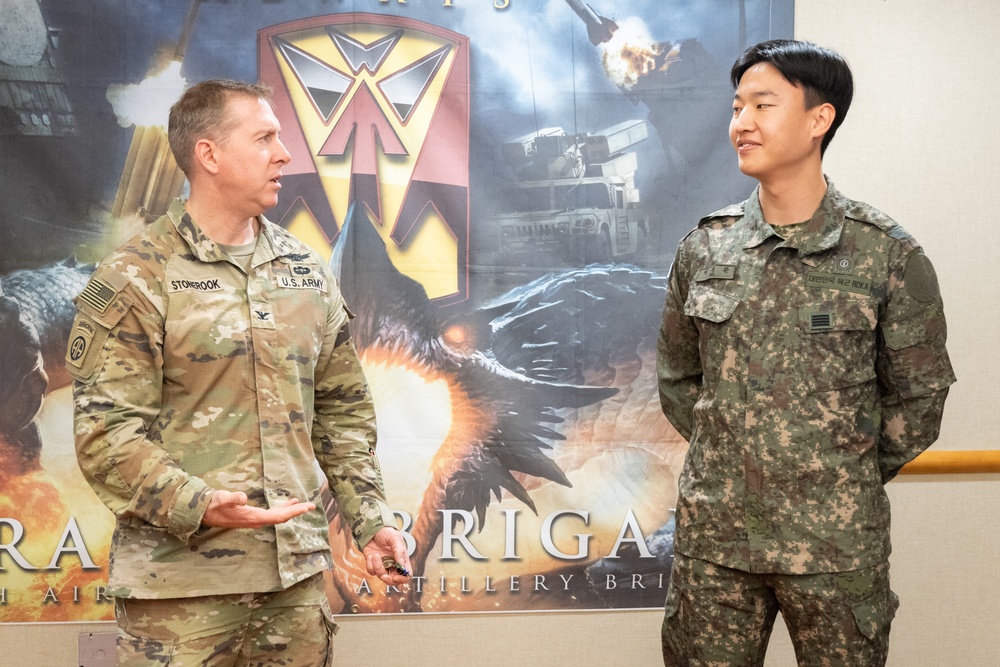 SGT Jung Hwan Heo ETS Ceremony