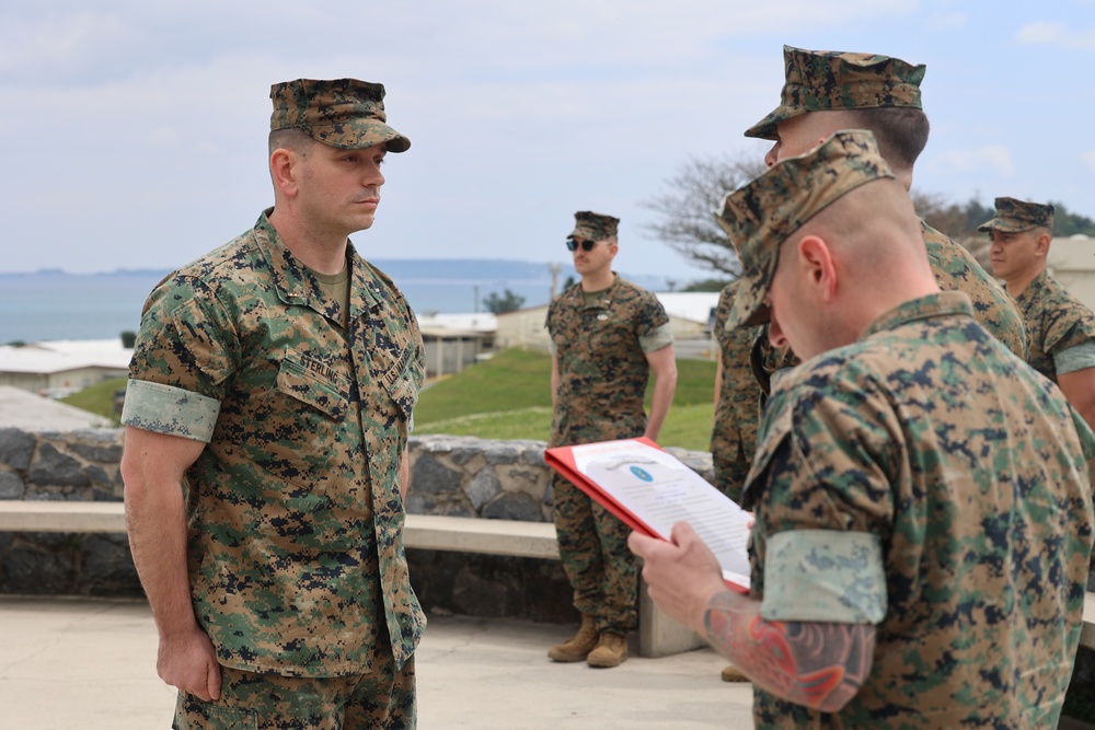 3D MEB CWO3 David Sterling Promotion Ceremony
