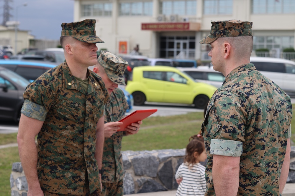 3D MEB CWO3 David Sterling Promotion Ceremony