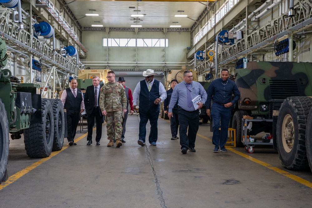 Col. Randolph S. Carpenter, the incoming commander of the U.S. Army Materiel Support Command – Korea (MSC-K), visited the Combat Power Generation Center (CPGC) on Apr. 8 as part of his Pre-Deployment Site Survey (PDSS).