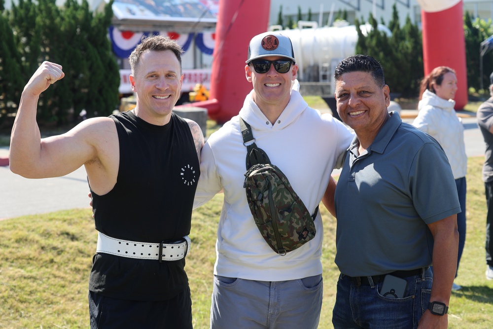 Maj. Brock Anderson, Strongman Competition