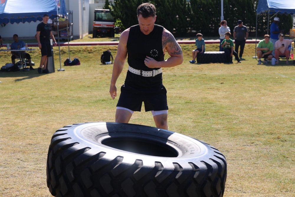 Maj. Brock Anderson, Strongman Competition