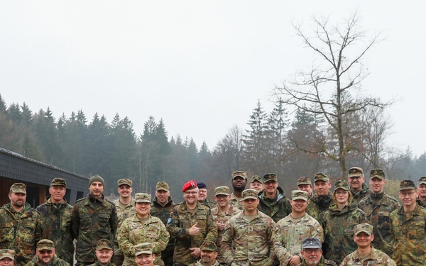 German Bundeswehr Reserve and U.S. Army Brigade Celebrate 40 Years of Military Cooperation and Friendship