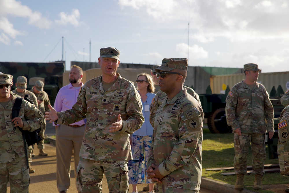 USARPAC Commander Visits Guam THAAD Site