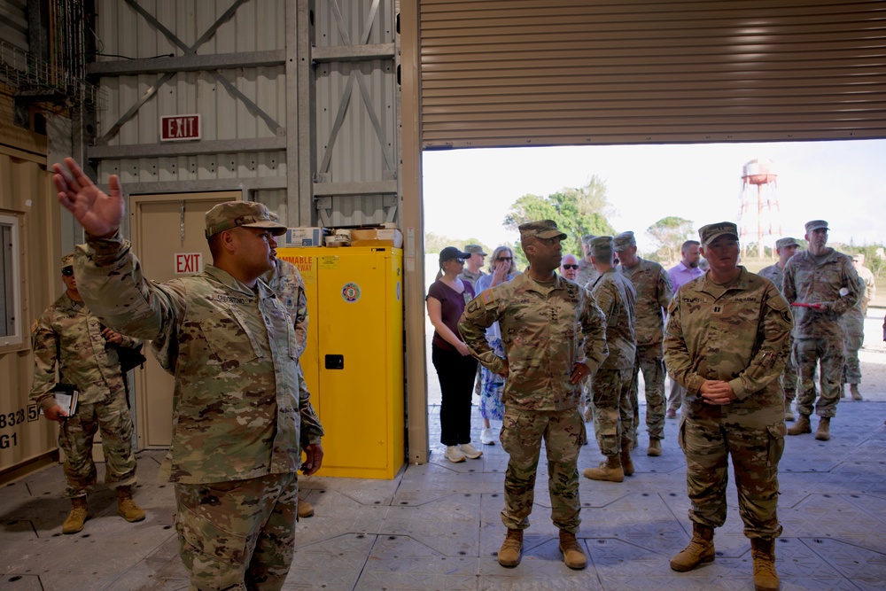 USARPAC Commander Visits Guam THAAD Site