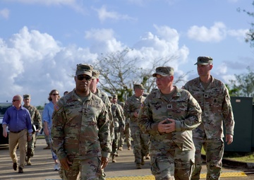 USARPAC Commander Visits Guam THAAD Site