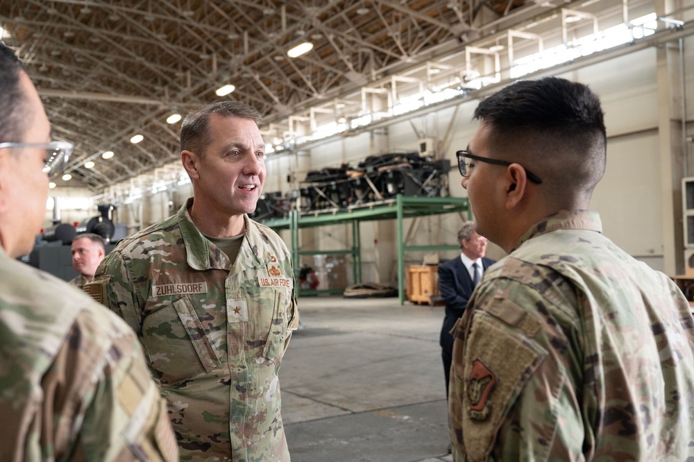 PACAF A4 logistics director visits Yokota