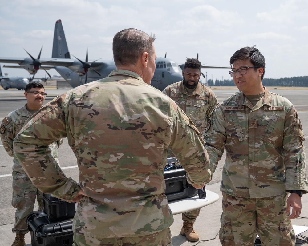 PACAF A4 logistics director visits Yokota