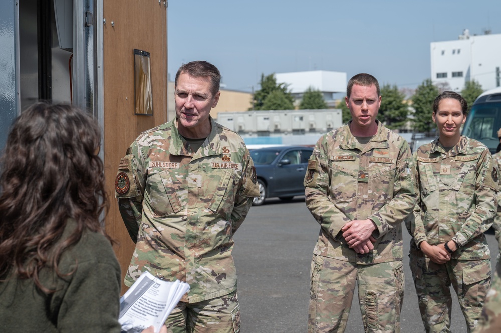 PACAF A4 logistics director visits Yokota