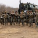 U.S. Marines and Sailors perform convoy operations