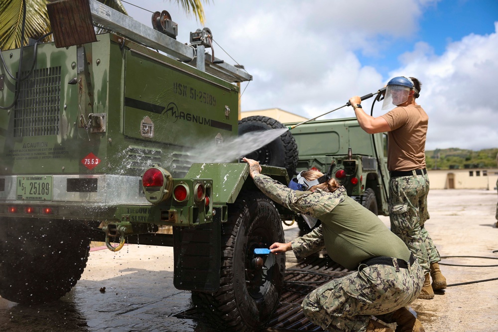 NMCB 133 Deployed to Guam