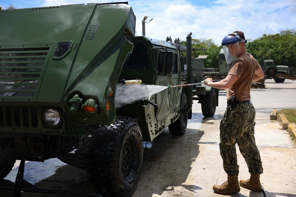 NMCB 133 Deployed to Guam