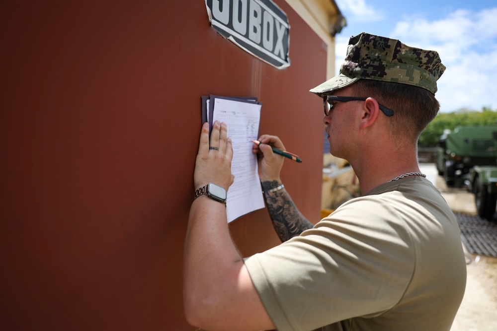 NMCB 133 Deployed to Guam