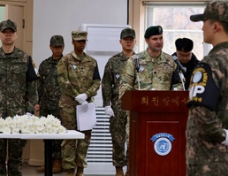 Ceremony near Korean DMZ honors 1968 Truck Ambush victims