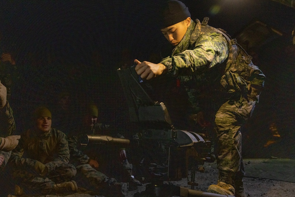 4th Marine Regiment and ROK Marines conduct CQT Training and Patrolling during KMEP 25.1