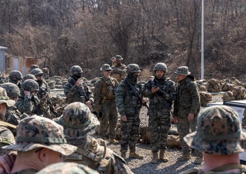 4th Marine Regiment and ROK Marines conduct CQT Training and Patrolling during KMEP 25.1