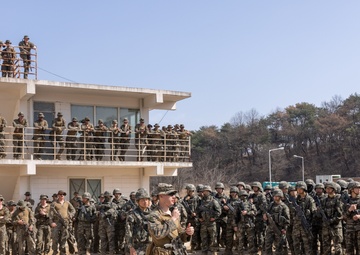 4th Marine Regiment and ROK Marines conduct CQT Training and Patrolling during KMEP 25.1