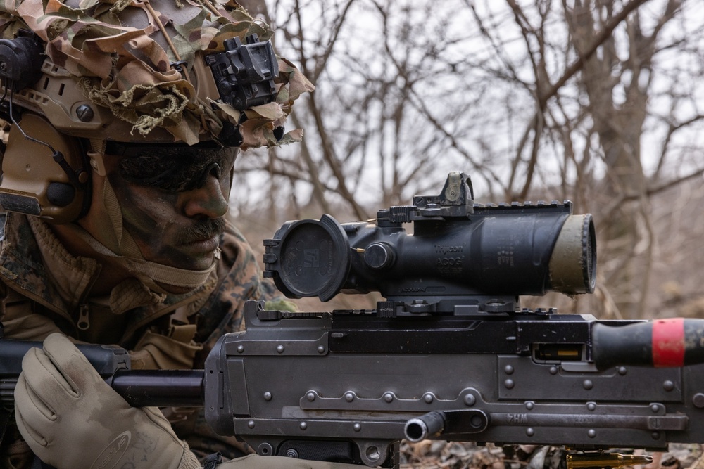 4th Marine Regiment conducts Force-on-Force Training Exercise during KMEP 25.1