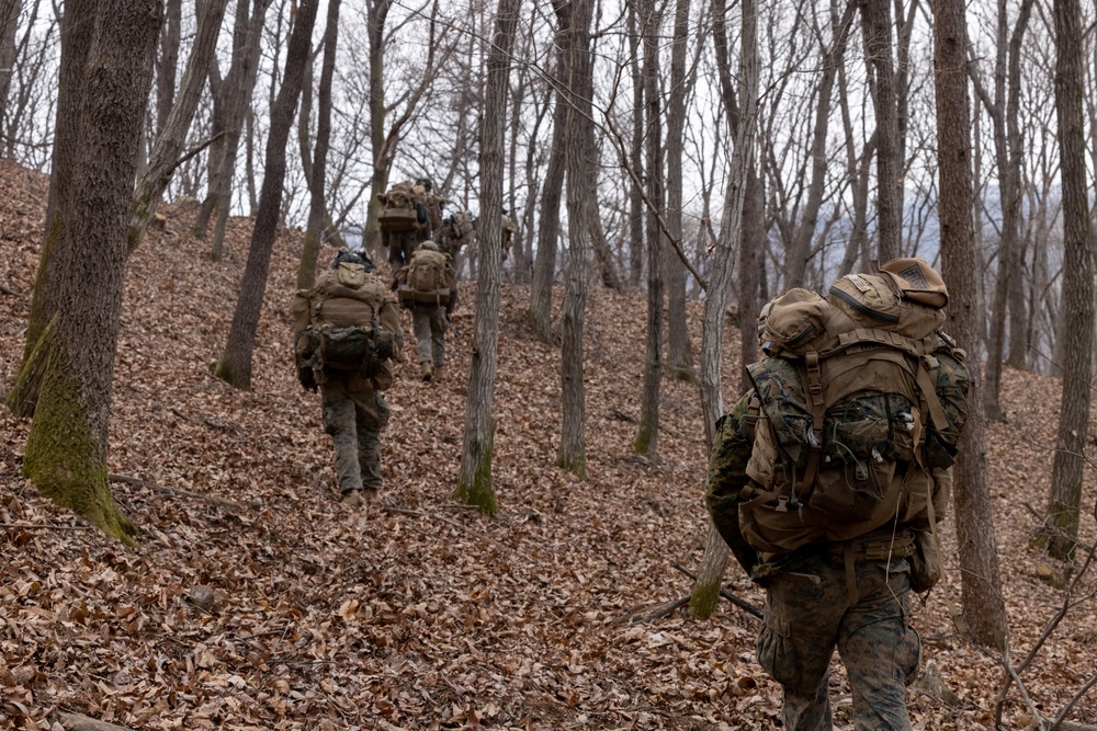 4th Marine Regiment conducts Force-on-Force Training Exercise during KMEP 25.1