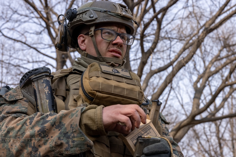 4th Marine Regiment conducts Force-on-Force Training Exercise during KMEP 25.1