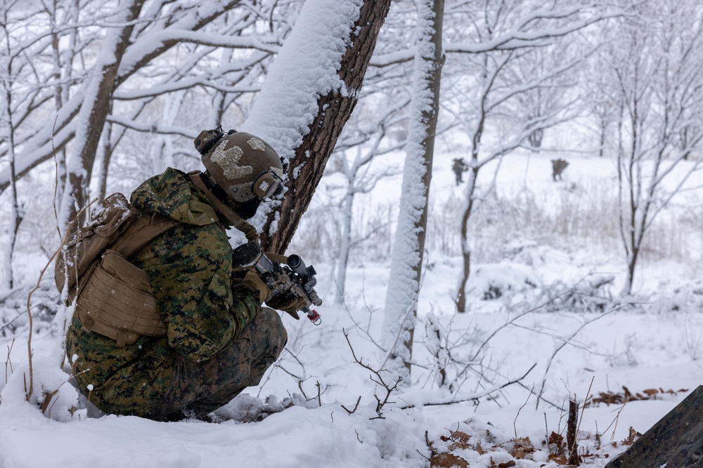4th Marine Regiment conducts Force-on-Force Training Exercise during KMEP 25.1