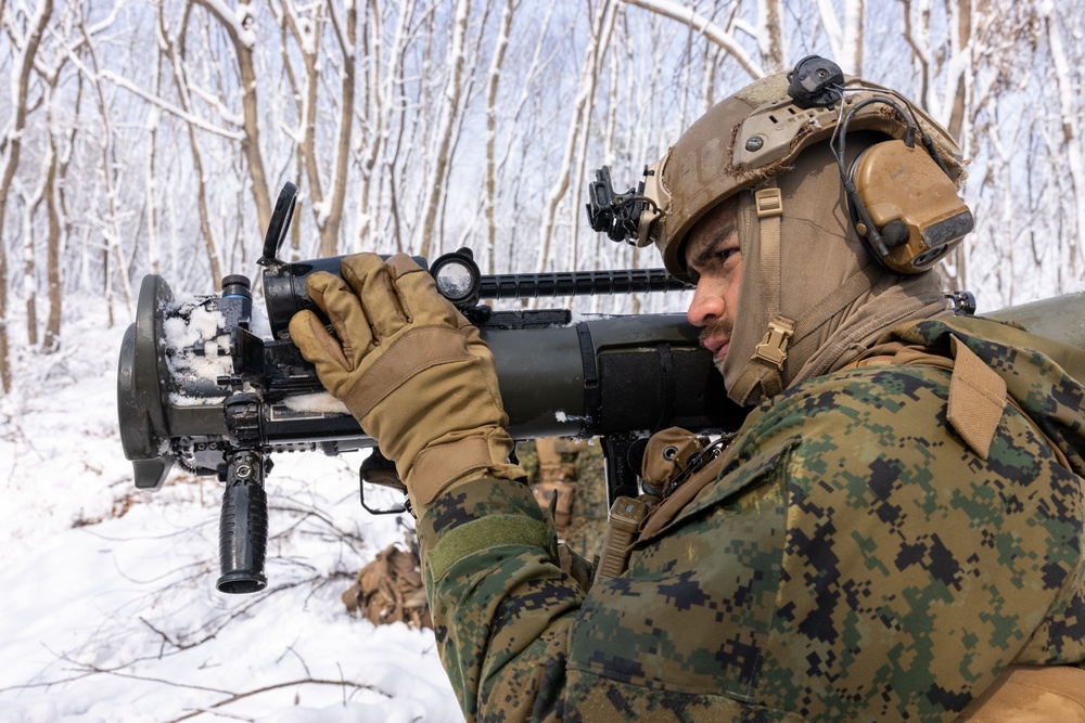 4th Marine Regiment conducts Force-on-Force Training Exercise during KMEP 25.1