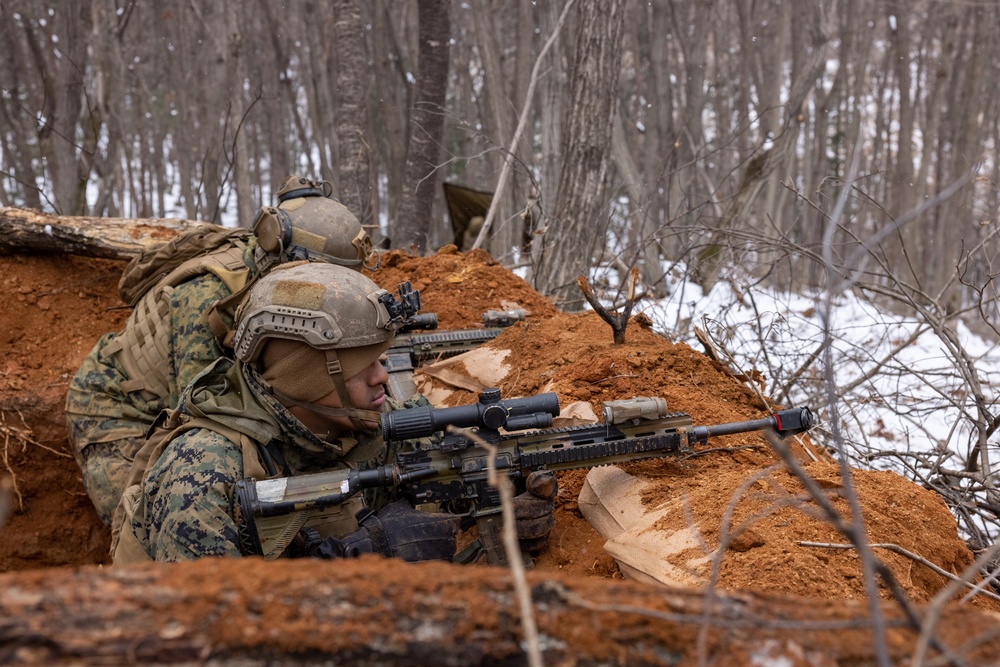 4th Marine Regiment conducts Force-on-Force Training Exercise during KMEP 25.1