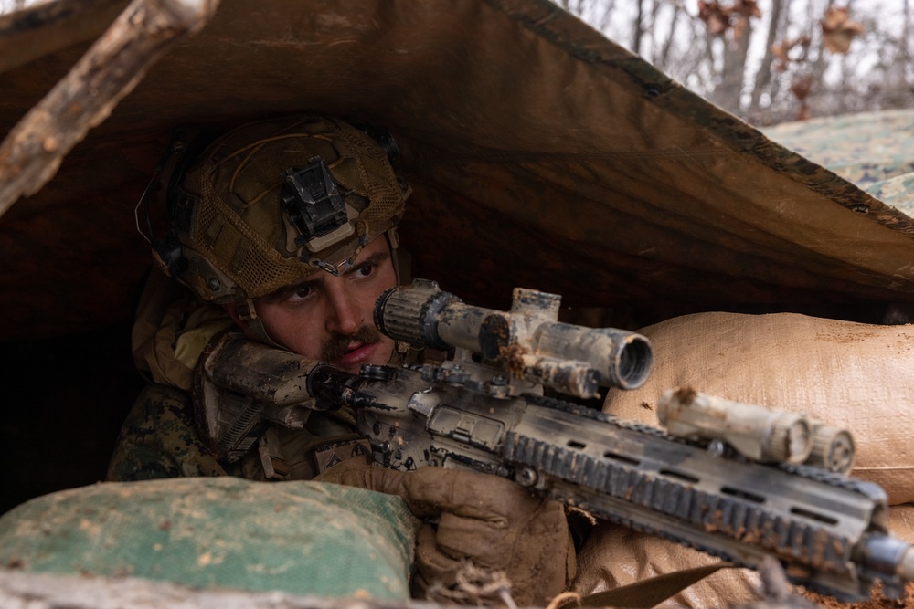 4th Marine Regiment conducts Force-on-Force Training Exercise during KMEP 25.1