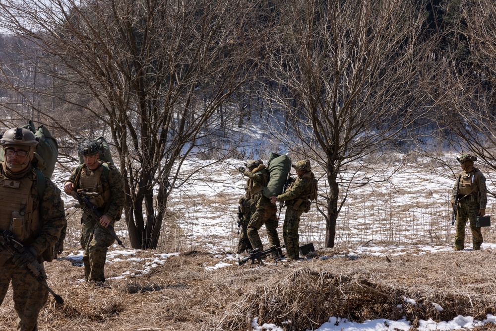 4th Marine Regiment conducts Force-on-Force Training Exercise during KMEP 25.1