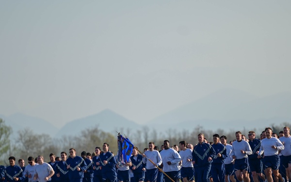 31st Fighter Wing Flightline Run