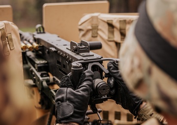 130th Maneuver Enhancement brigade MP Crew Serve Training