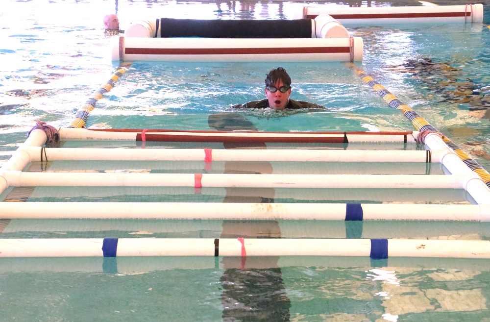 JB MDL- 99 RSC Best Squad Competition, Water Obstacle Course