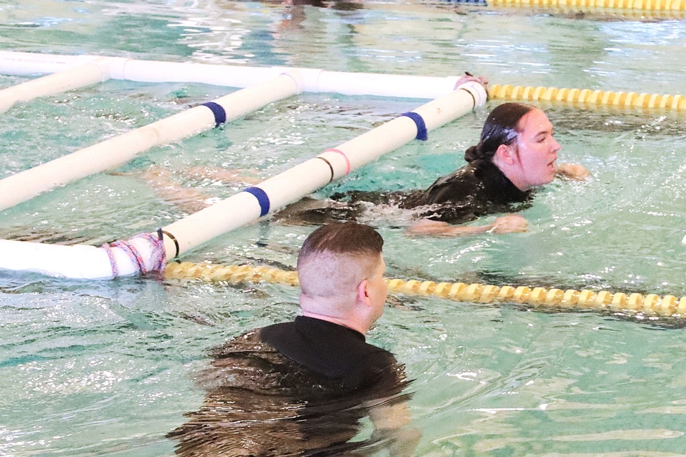JB MDL- 99 RSC Best Squad Competition, Water Obstacle Course