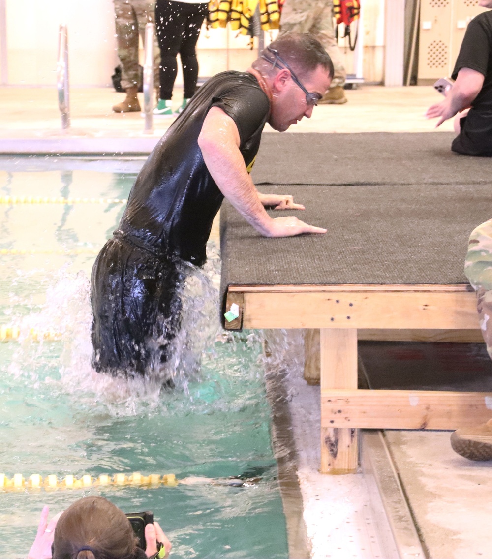 JB MDL- 99 RSC Best Squad Competition, Water Obstacle Course