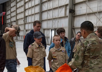 128th Air Refueling Wing Hosts Scouts Weekend, Inspiring Local Youth Through Hands-On Air Force Experience