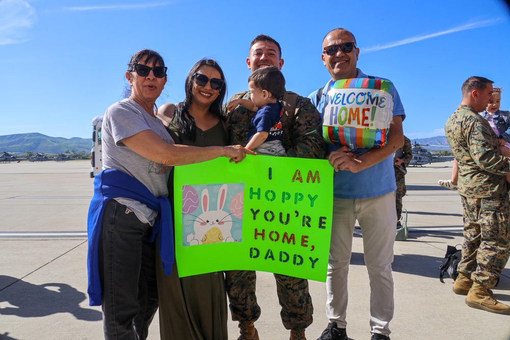 Welcome home, Marines of HMLA-267 and MALS-39