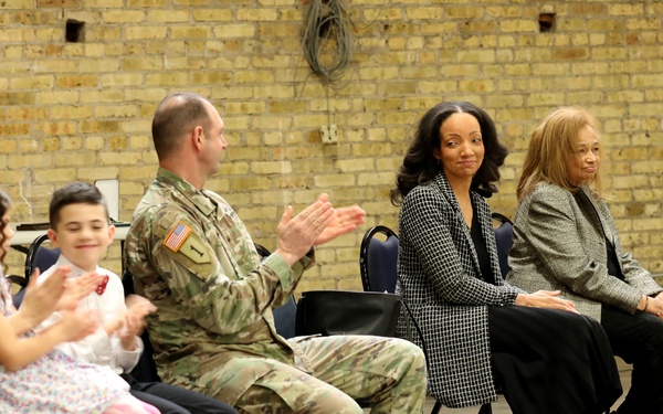 Iron Brigade engineer recognized for community service, exceptional leadership