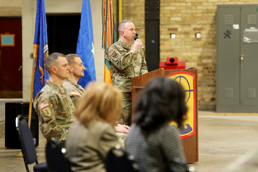 Iron Brigade engineer recognized for community service, exceptional leadership
