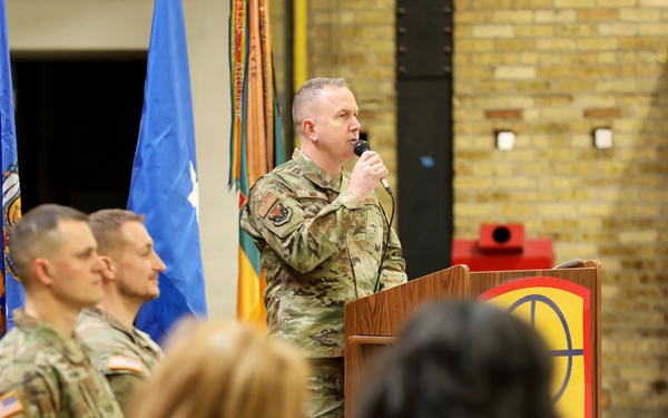 Iron Brigade engineer recognized for community service, exceptional leadership