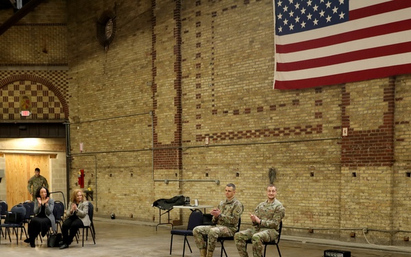 Iron Brigade engineer recognized for community service, exceptional leadership