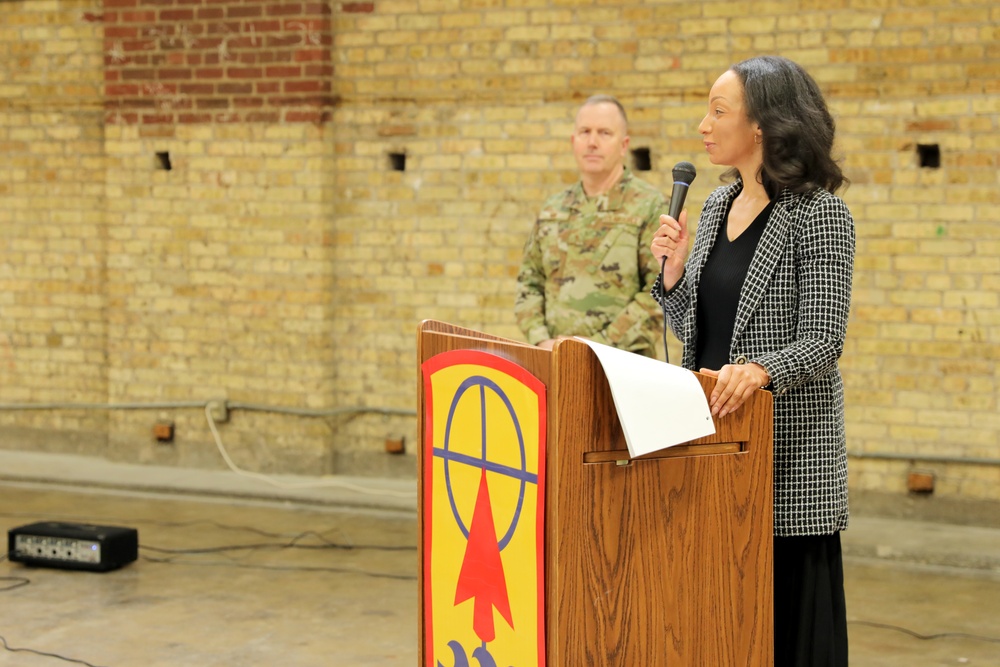 Iron Brigade engineer recognized for community service, exceptional leadership