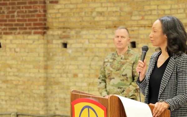 Iron Brigade engineer recognized for community service, exceptional leadership