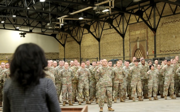 Iron Brigade engineer recognized for community service, exceptional leadership