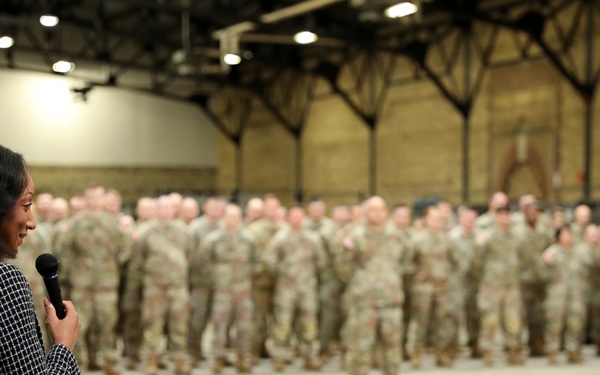 Iron Brigade engineer recognized for community service, exceptional leadership